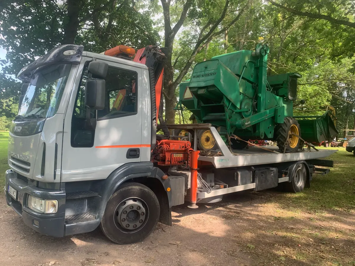 Kombain transport