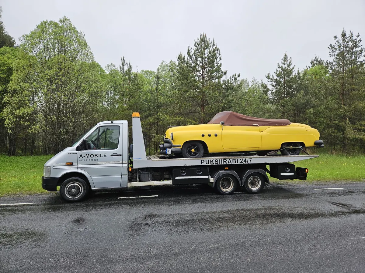 Vintage kabriolett transport